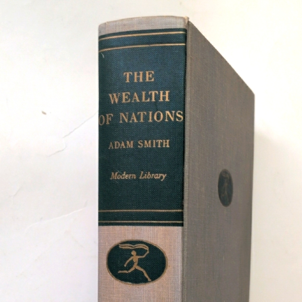 The Wealth of Nations - Adam Smith - 1937 Modern Library edition